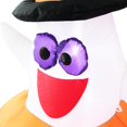 thumbnail image 3 of Halloween Decoration Inflatable Pumpkin 150CM, Waterproof Pumpkin with LED Lights, Polyester, for Indoor and Outdoor Halloween Party Decoration, 3 of 5
