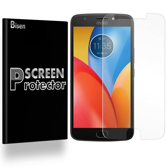 Motorola Moto E4 [4-Pack BISEN] Anti-Glare Matte Screen Protector, Anti-Fingerprint, Anti-Scratch