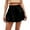 Black, variant on Jean Skirts for Teens Womens Hi Low Skirt Skirt Party Sunflower for Women Long Broomstick Skirts Women Women's Summer Solid Color Fashionable Pleated Wide Leg Casual Pants Half Black XXL