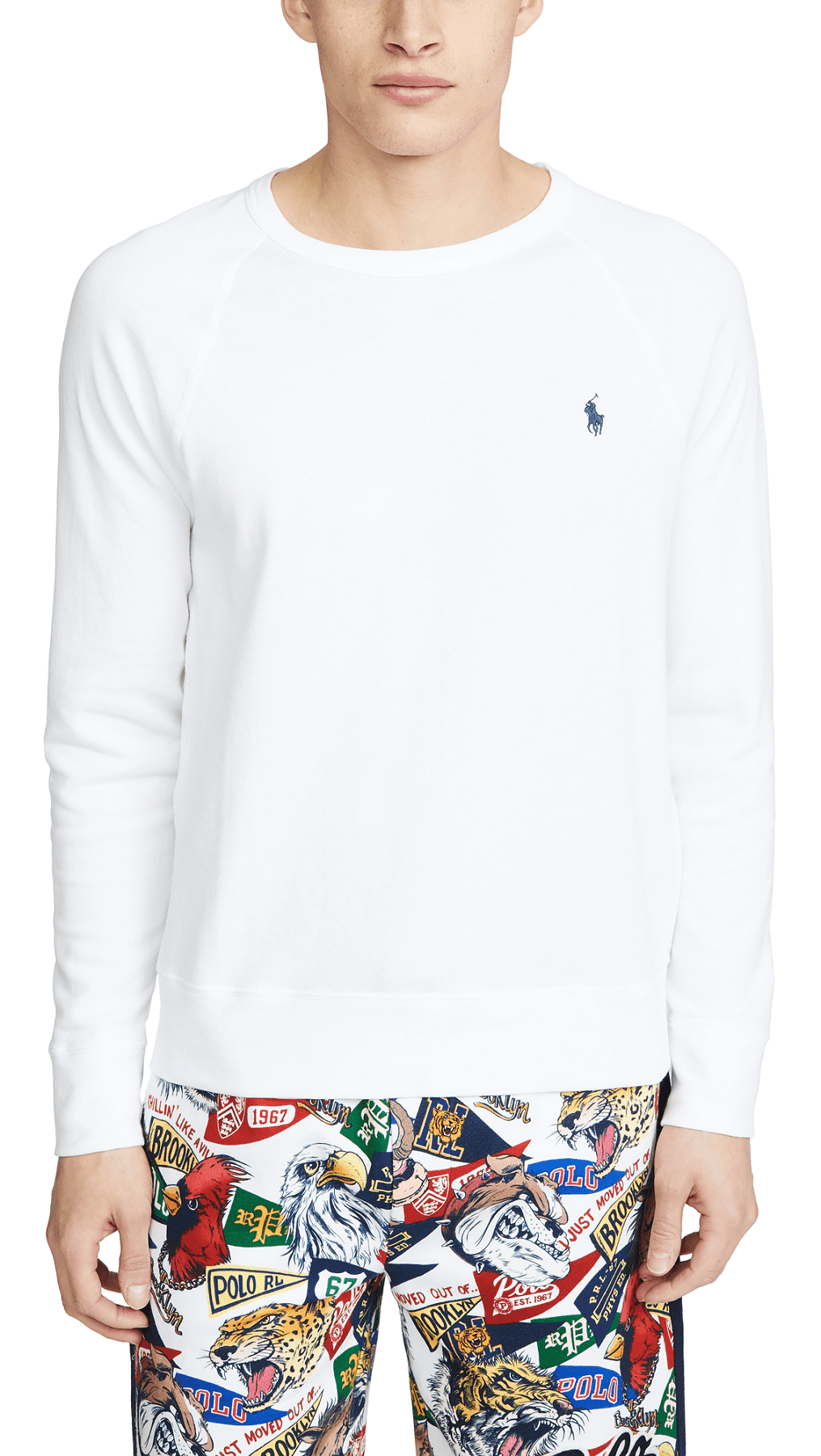 polo ralph lauren spa terry sweatshirt