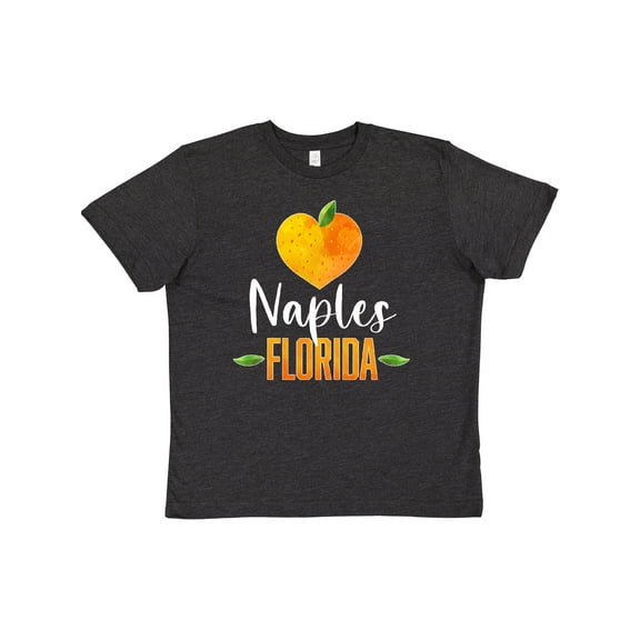 Inktastic Naples Florida Orange in Heart Youth T-Shirt