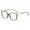 Gold, variant on Portable 350 Degree Reading Glasses 5.3 Inch Anti Blue Light Fashion Eyewear, High Power Blue Blocker for Night Book Reading and Phone Use, Reading Glasses, Black