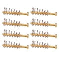 thumbnail image 2 of Amdohai 8pcs Metal Electric Guitar Bass Neck Joint Plate Mounting, 2 of 5