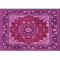 thumbnail image 1 of Ahgly Company Indoor Rectangle Medallion Pink Traditional Area Rugs, 5' x 8', 1 of 4