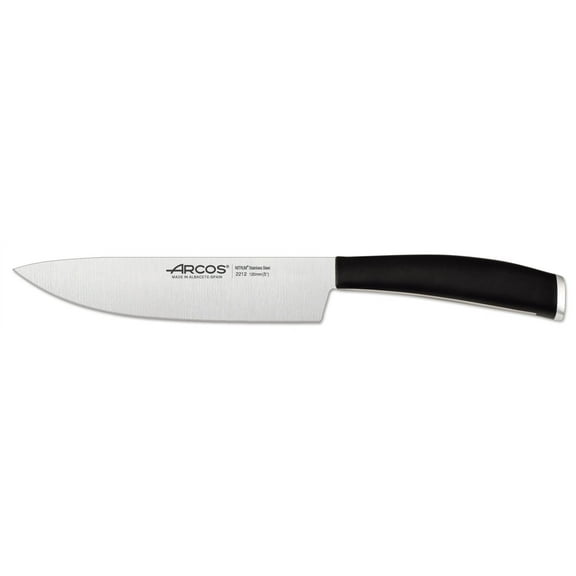 Arcos Tango Series 5" Vegetable Knife - Nitrum Steel Blade, Black Handle