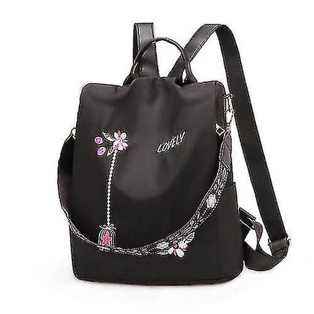 Mochila Oxford impermeable para mujer, bolso antirrobo de moda para mujer