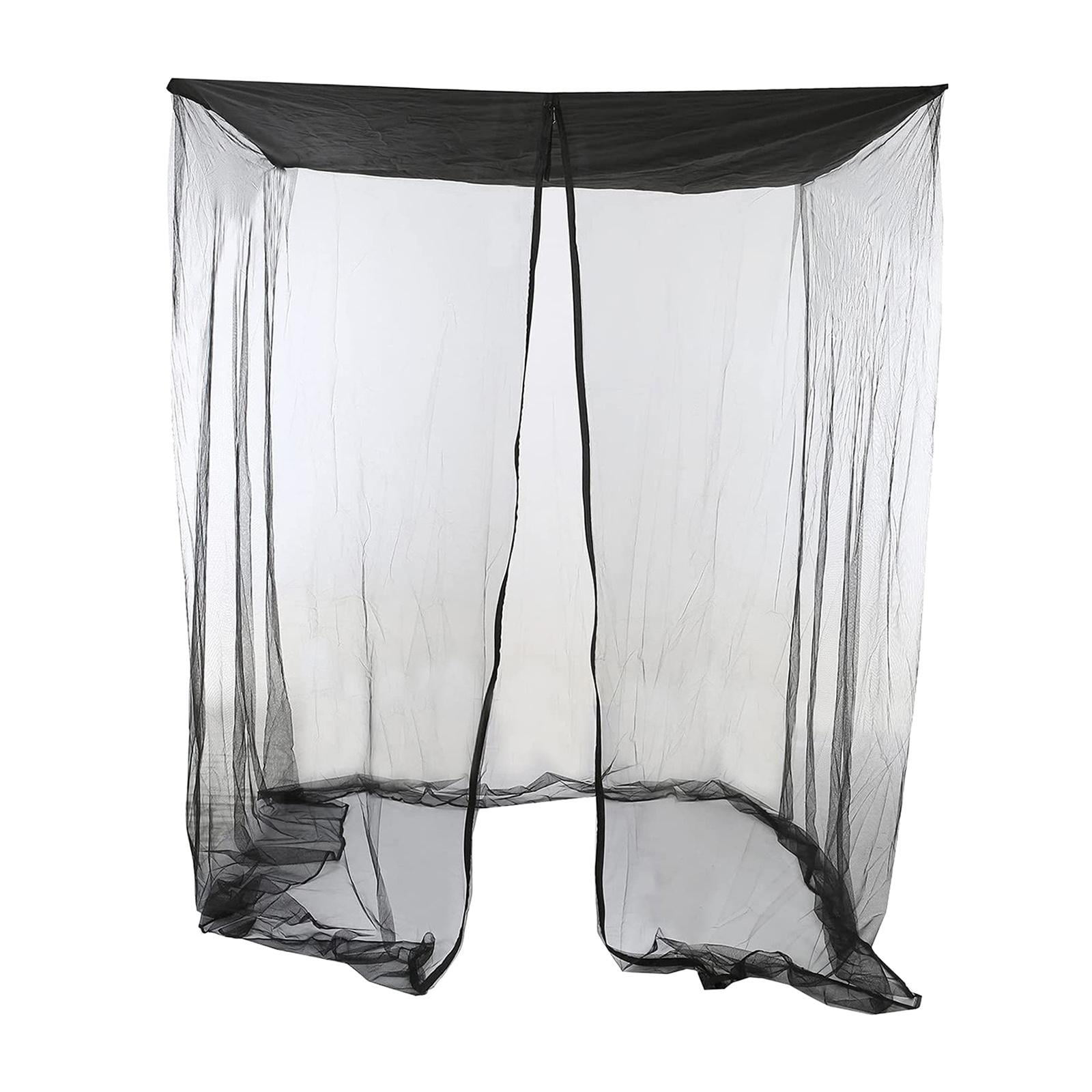 Patio Swing Netting , Polyester Mesh Screen with Zipper Opening and