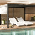 thumbnail image 4 of FHVIT S-shaped Pool Lounger, Comfortable Lounge Chair for Outdoor Relaxation, 4 of 7