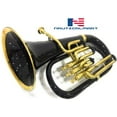 thumbnail image 2 of NauticalMart Euphonium Black + Brass Bb 3 valve, 2 of 4