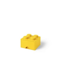 LEGO Storage Brick Drawer 4, Bright Yellow