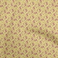 thumbnail image 1 of oneOone Cotton Poplin Medium Yellow Fabric Floral Craft Projects Decor Fabric Printed By The Yard 42 Inch Wide, 1 of 4