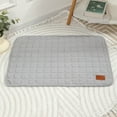 thumbnail image 2 of Tapis Matelassé pour Animaux Tapis pour Animaux Doux Matelassé Semelle Antidérapante Rectangulaire Été Moyen Petit Chien Chiot Chat Chaton Tapis de Couchage Tapis Fournitures pour Animaux Confortable, 2 of 8
