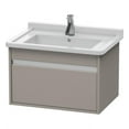 thumbnail image 2 of Duravit Kt6664 Ketho 32" Single Wall Mounted Wood Vanity Cabinet Only - White, 2 of 4