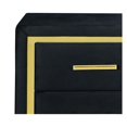 thumbnail image 4 of Global Furniture USA Kingdom Black and Gold Nightstand, 4 of 4