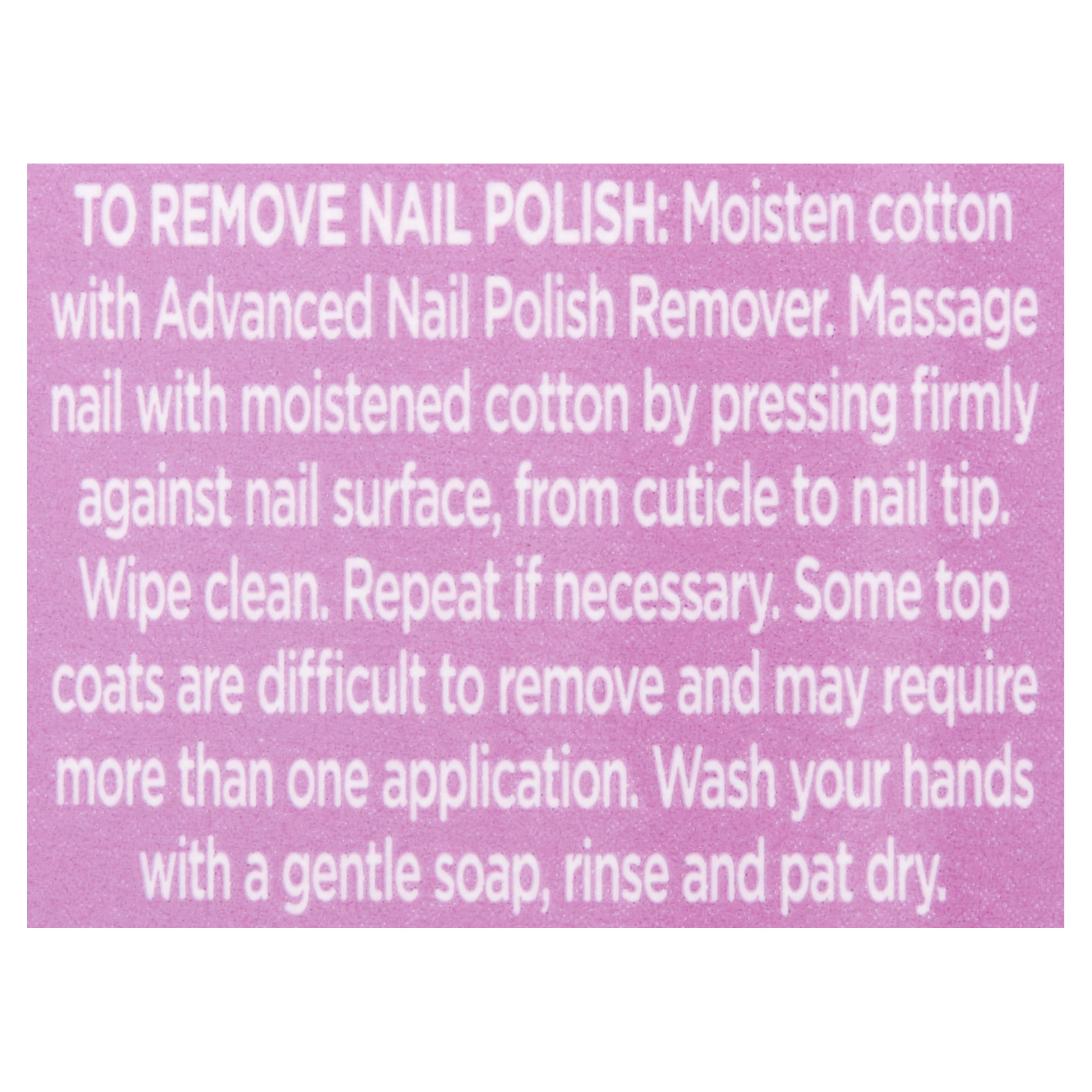 Walgreens Advanced Nail Polish Remover | Walgreens