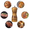 thumbnail image 4 of Manual Grinder Tools Cooking Pepper Grinder Hand Movement Wood Pepper Mill βё ви Z3Z3, 4 of 8