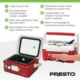 thumbnail image 5 of Presto 6-Quart Nomad Traveling Slow Cooker, 06011 Red, 5 of 13