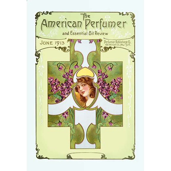 American Perfumer and Essential Oil Review, June 1913 Fine art canvas print (20" x 30")