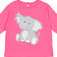 thumbnail image 4 of Inktastic Elephant Boys or Girls Long Sleeve Toddler T-Shirt, 4 of 5