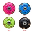thumbnail image 4 of Guardoinrt 2pcs Scooter Patinage de Vitesse PU Roue Enfants Patins à Roulettes Enfants Vélo Muet Éclairage Clignotant Roue Trottinette Roues Bleu, 4 of 6