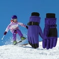 thumbnail image 5 of Utoimkio Kids Ski Gloves Waterproof Winter Snow Gloves Thicken Warm Windproof Warm Winter Gloves for Cold Weather,Thermal Snowboarding Gloves for Boys Girls, 5 of 5