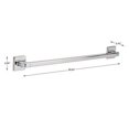 thumbnail image 5 of Delta 41924 Modern Angular Decorative ADA Barre de Maintien 24 Po x 1,25 Po, Chrome, 5 of 5