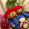thumbnail image 4 of 29cm Gran Bretaña Paddington Bear 3 muñecas oso muñecos de peluche niños hombres y mujeres lugar oso de peluche JadeP 29cm Paddington Bear Dolls, 4 of 7
