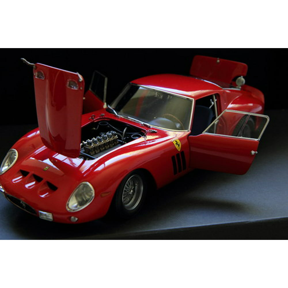 1964 Ferrari 250 Gto In Red High End Diecast Model Car In 118 Scale By