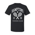 thumbnail image 2 of Wild Bobby Hamptons Tennis Club Est 1986 Sports Men's T-Shirt, Black, Small, 2 of 6
