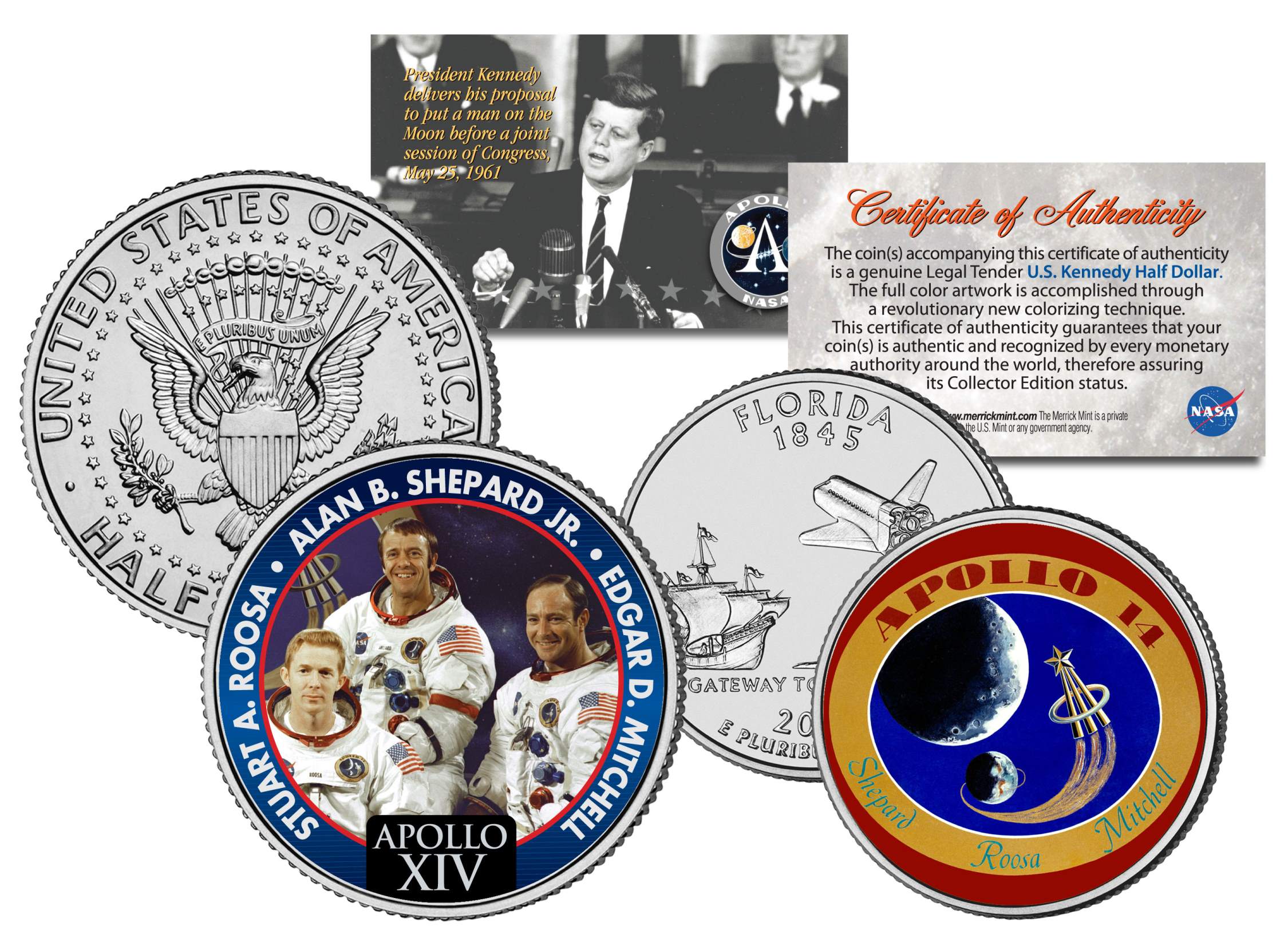 Apollo 14 Coin