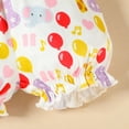 thumbnail image 5 of Tiijoy Infant Girls Birthday Outfits Cute Cotton Romper Shorts Headband Set, Sizes 9-12 Months, 5 of 5