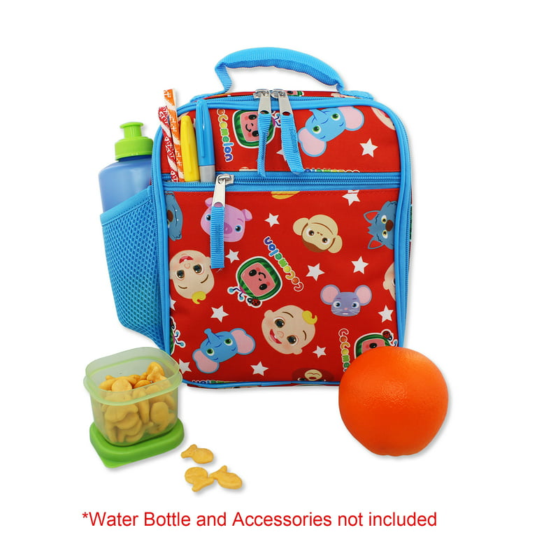 CoComelon Lunch Box Playset, lunch box, toy, apple, egg, food