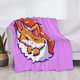 thumbnail image 3 of Fotbe Corgi In Sushi Roll Manta de Franela con Estampado, Manta Ultrasuave para Cama, Sofá, Auto, Hipoalergénica y Antibolitas-50"x40", 3 of 6