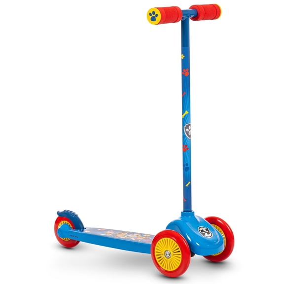 Huffy Paw Patrol 3-Wheel Toddler Scooter, Ages 3 , Blue, Kids, Unisex