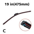 thumbnail image 4 of 21Car Wiper blades Universal Frameless Bracketless Car Soft Double Rubber, 4 of 7