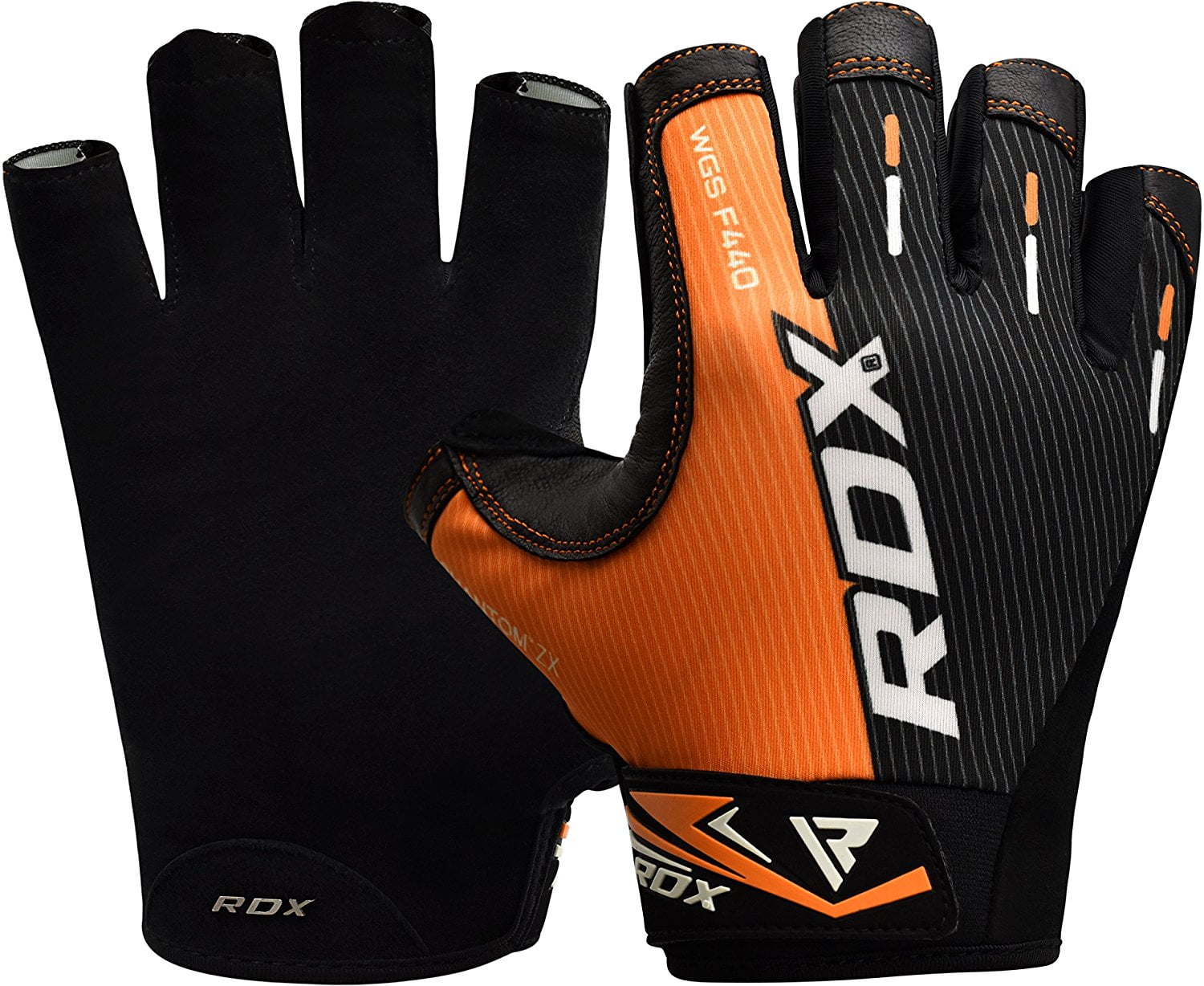 RDX F4 Exercise Weight Lifting Gym Gloves Training BodyBuilding WorkOut  Fitness 