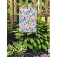 thumbnail image 2 of JSDART Bright Pattern 80 Checkered Bumage Abstract Geometric Shapes for Hipsters Garden Flag Decorative Flag House Banner 28x40 inch, 2 of 2