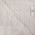 thumbnail image 3 of Superior Turkish Cotton Highly-absorbent 6-Piece Towel Set, Bathroom Spa and Gym Towels, Ivory, 3 of 10