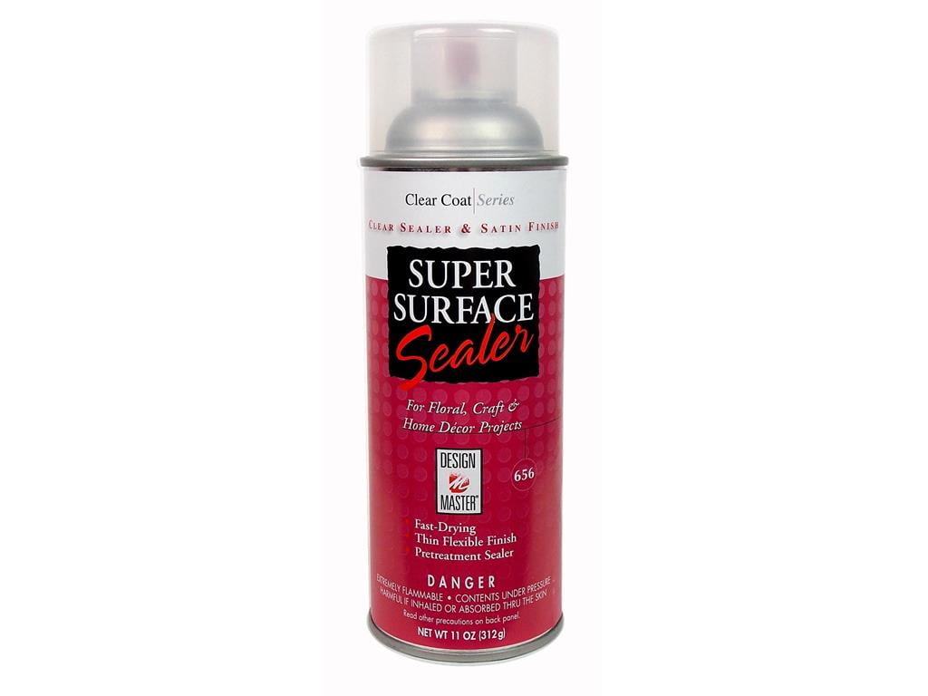 Design Master Clear Coat 11oz Super Surface Sealer