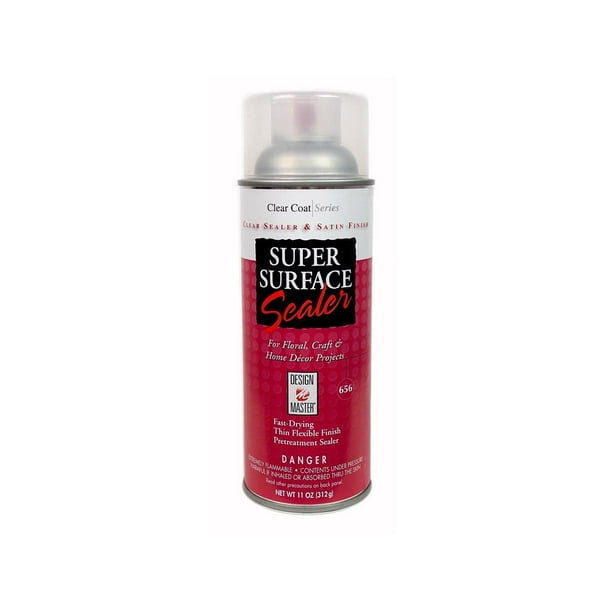 Design Master Clear Coat 11oz Super Surface Sealer
