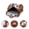 thumbnail image 5 of Makes Mochila Monedero para Mujer Bolso de Viaje de Cuero PU Bolso de diseño Convertible con Monedero 2 Piezas, 5 of 5