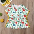 thumbnail image 2 of Robe de Plage Sans Manches pour Filles, par-Dessus de Maillot, à Franges, à Imprimé Floral, 2 of 6