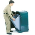 thumbnail image 2 of Rubbermaid Commercial Conteneur à Déchets Rigide, Carré, Plastique, 19 Gallons, Beige 356300BG, 2 of 3