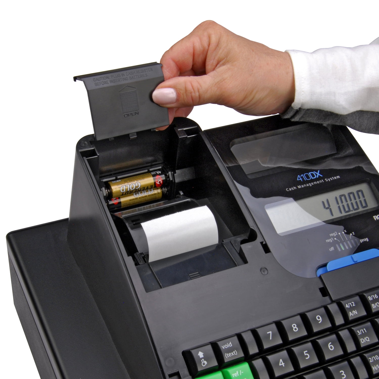Royal Electronic Cash Register 2000 PLUs Thermal Printing Black