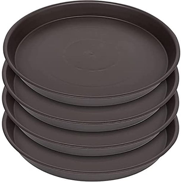 Angde 4 Packs of Plant Saucer, 13 14 16 inch Plant Saucers, Heavy Duty