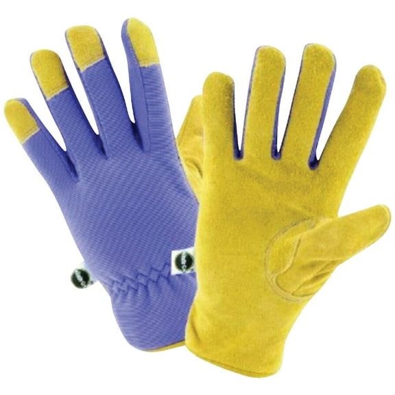 Miracle-Gro Women's Gardening Glove - Polyester, Purple - Pair, S/M