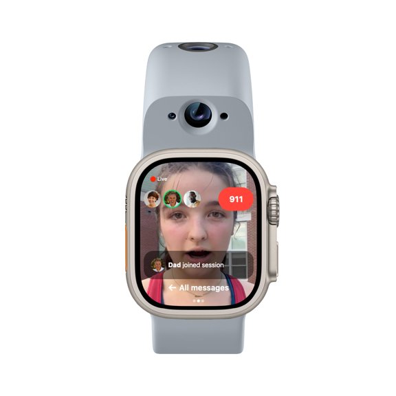 Banda Wristcam Pro con Doble Cámara para Apple Watch 8MP WiFi