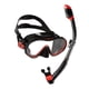 thumbnail image 1 of Combo Adulto Máscara & Tubo CRESSI  F-Dual & Supernova Dry Negro/Rojo, 1 of 5