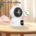 thumbnail image 6 of Wireless Security Camera, Dual Lens for Panoramic View, Wifi Home Surveillance with 1080P Hd Night Vision, Motion Detection Alerts, Two-Way Audio, 6 of 7