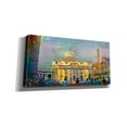 thumbnail image 2 of Epic Graffiti 'Vatican City Saint Peter Basilica' by Pedro Gavidia, Canvas Wall Art, 24"x12", 2 of 8